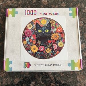 Colorful Cat Jigsaw Puzzle - 1000 Pieces